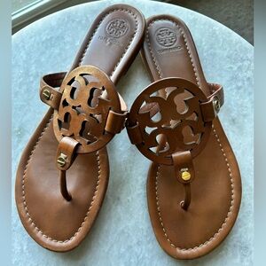 Tory Burch Miller Leather Sandals